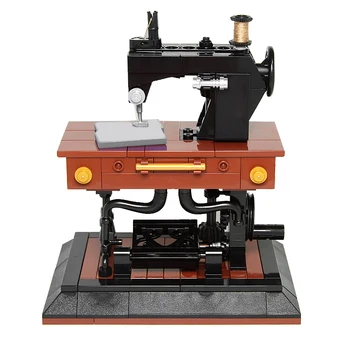 

Lepining Classic Creative MOC-41609 Sewing Machine Compatible With Spelling Blocks Brick Toys Set Building Blocks Girls Gifts