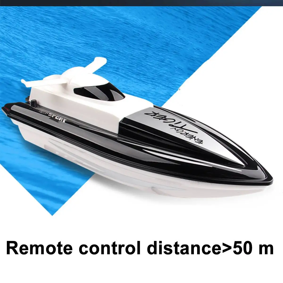 2,4G скоростные лодки 20 км/ч высокая скорость RC Гоночная Лодка автоматически 180 градусов передатчик RC лодка модель игрушки хобби