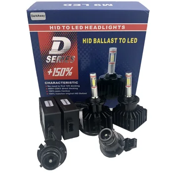 

DarkAway D2S D2R D2H LED Bulb Canbus Plug Play to HID Ballast 35W 4000Lm D1S D3S D4S D5S D8S Car Headlight LED Light