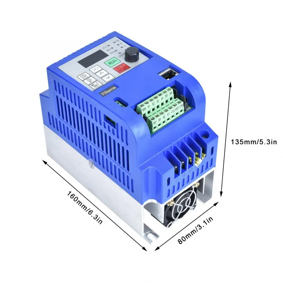 AC220V 1.5KW мини частотный инвертор VFD NF9100-1T-00150G трехфазный Частотный привод для контроллера скорости двигателя