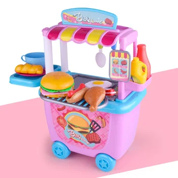 

Simulation Western Food Pretend Play Toys Kitchen Set House Educational Playset for Children Early Learning Supplies