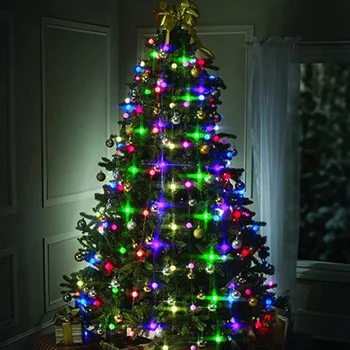 

Christmas Tree LED String Lights Decoration Wire String Lamp Waterproof Outdoor Fairy Lights for Xmas Tree Decorations