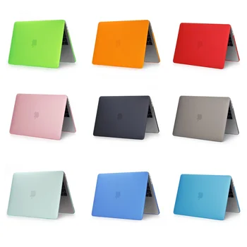 

Rubberized laptop Hard Case Cover For Apple Macbook 13Air A1466 A1369 / New Pro13 15 Touch Bar A2159 A1990 / New AIr13 A1932