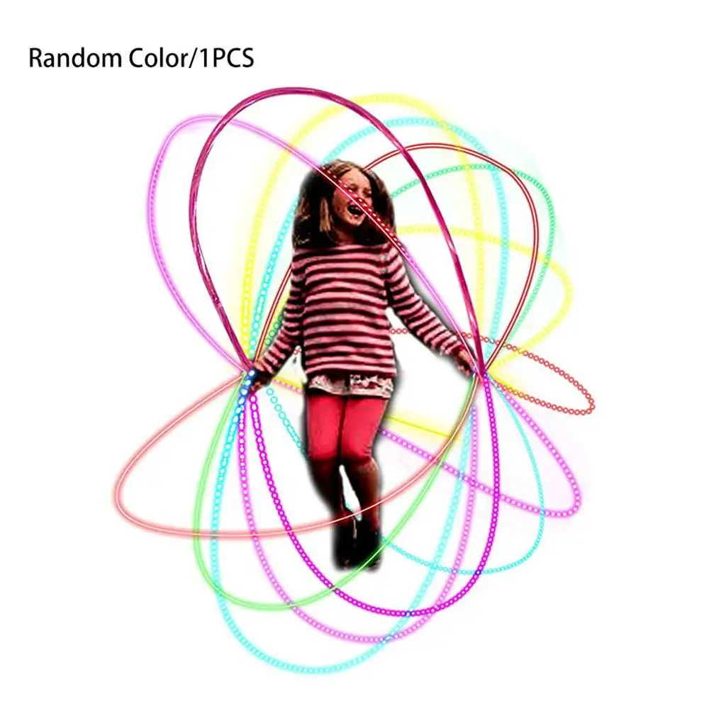 

Children Skipping Rope Neutral Plastic Colorful Flash Jump Rope Sports Electronic Led Light Skipping Rope