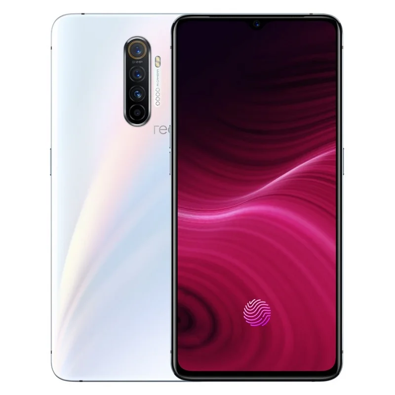 Realme X2 Pro, 6 ГБ ОЗУ, 64 Гб ПЗУ, восьмиядерный смартфон Snapdragon 855 Plus, 6,5 дюймов, 64 мп, задняя камера, 50 Вт, зарядное устройство для вспышки SuperVOOC - Цвет: Белый