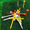 100 Pieces Color Wood Golf Tees Supplies Accessories With 42MM 54MM 70MM 83MM 6