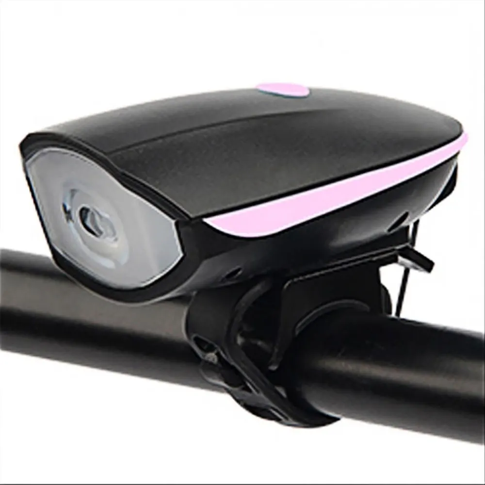 Cycling Headlight Bike Headlight Bicycle Headlight Portable Durable SuperBright with Horn LED T6 Rechargeable Tail Rear Lamp