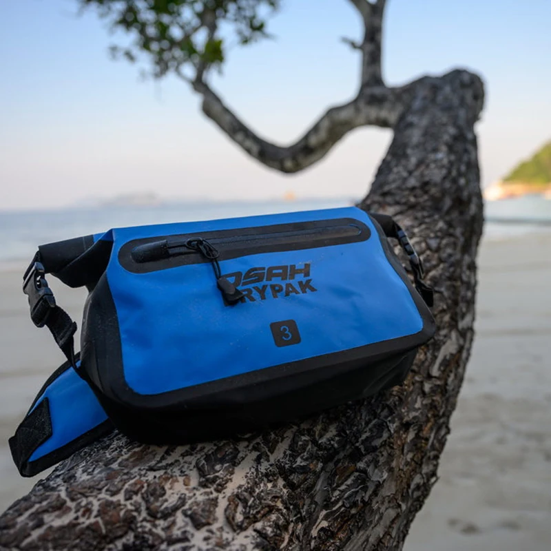 Waterproof Swimming Bag Ski Drift Shoulder Waist Pack Beach Holiday Dry and Wet Separation