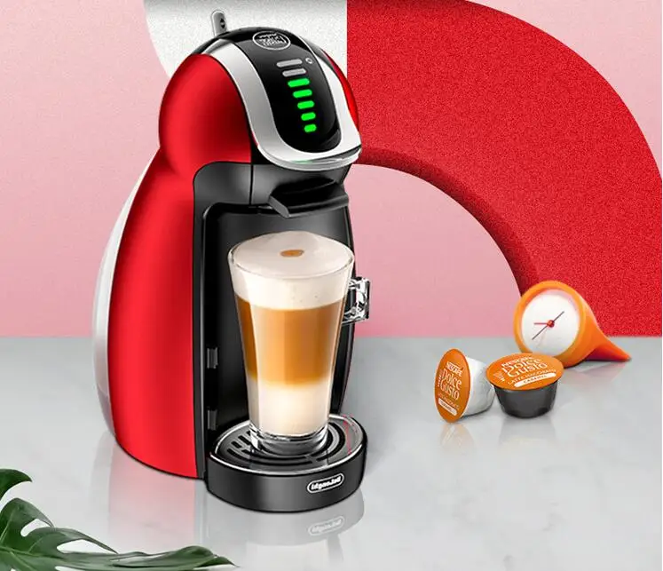 Nescafe Dolce Gusto Household Capsule Coffee Machine Home Fully Automatic Office Genio Electric Cafe Maker Auto Milking Red Diy Multicookers Aliexpress