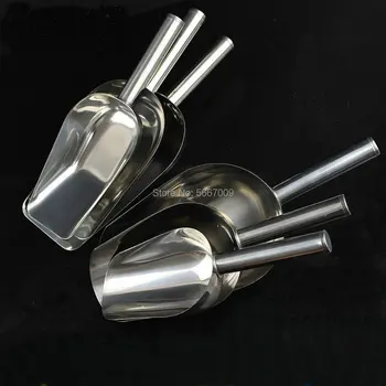 

1PCS Stainless Steel Sampling Food Shovel Spoon Sampler Solid Sampler Different Size Multi-purpose Ice Shovel