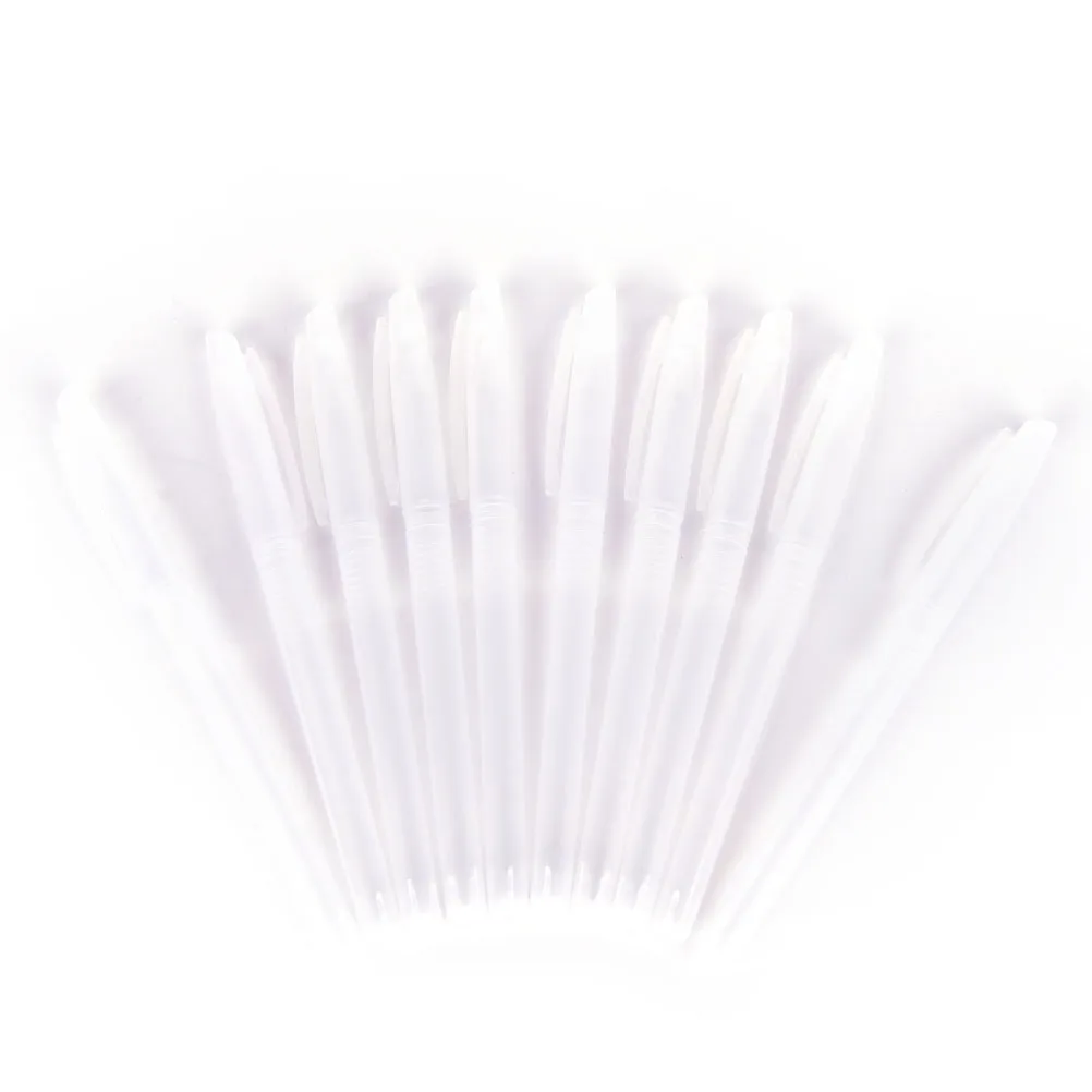 

10 pcs New Transparent Pen Cover Gel Pen Shell Ballpoint Pen Shell Simple Styple Cheap Pen Shell Cover office supplies