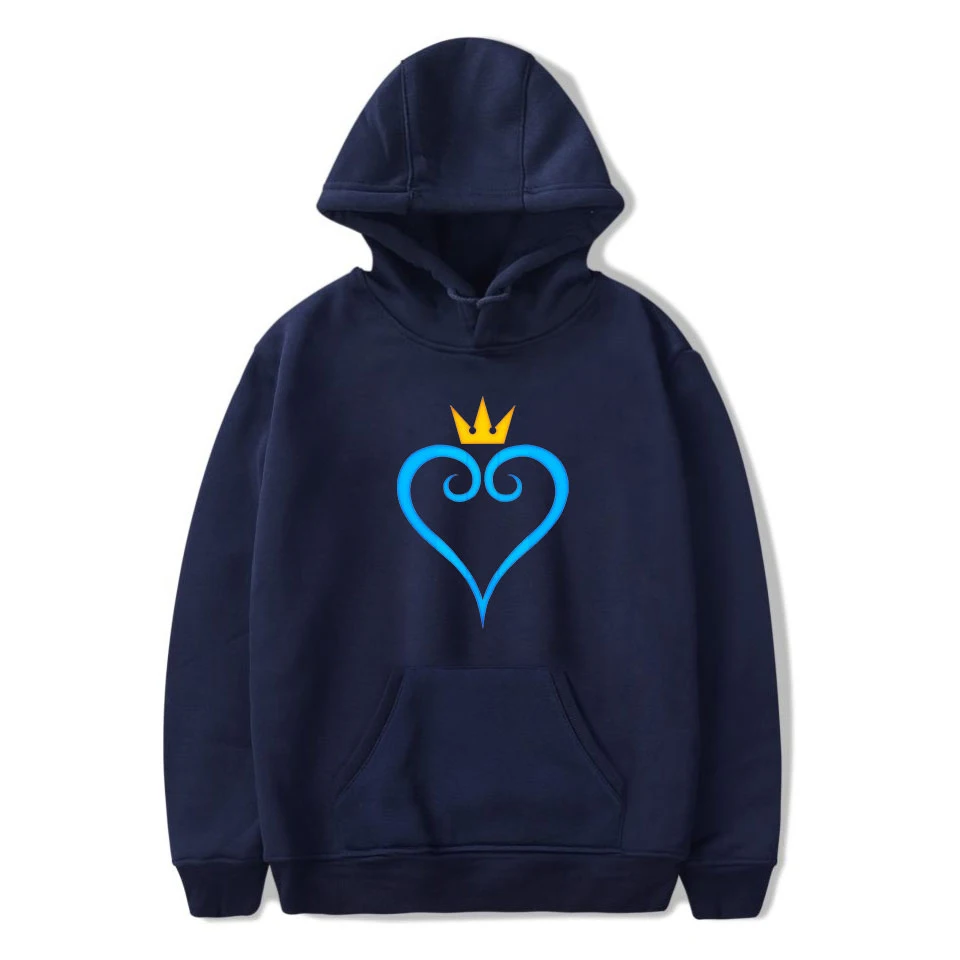 Повседневные топы kingdom hearts, толстовки для мужчин и женщин, Harajuku, толстовки, Осень-зима, с капюшоном, в стиле хип-хоп, толстовки kingdom hearts, пальто, 4XL