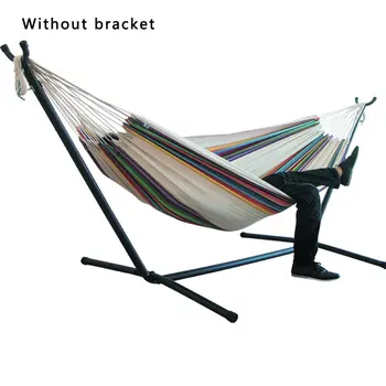 

Single Double Hammock Without Bracket Thicken Widened Canvas Indoor Hammock Camping Sleeping Outdoor Supplies
