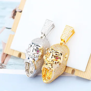 

Exaggerated alternative personality hip-hop monkey monkey pendant unisex street celebrity hiphop necklace accessory pendant