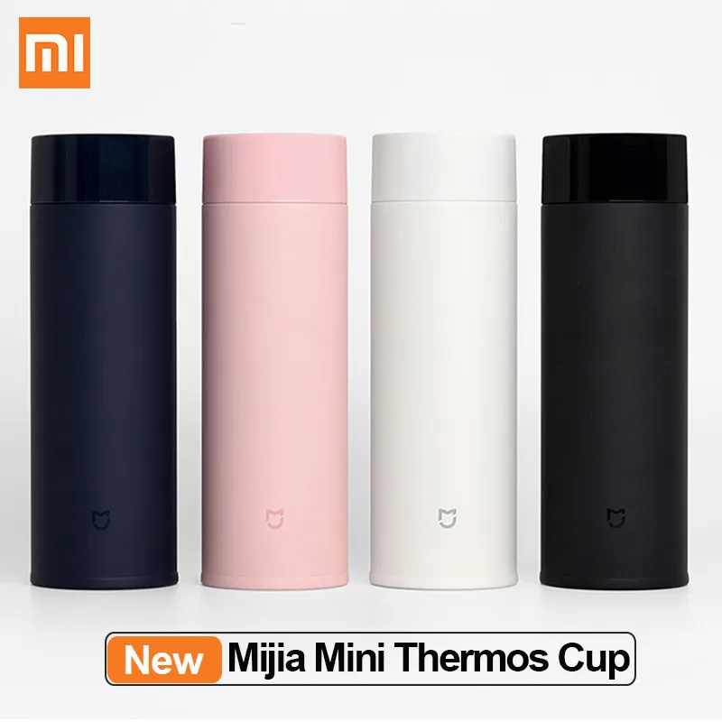 

New Xiaomi Mijia Mini Thermos Bottle 350ML Portable Stainless Steel Thermos Cups Double-layer Vacuum Heat Preservation Water Mug