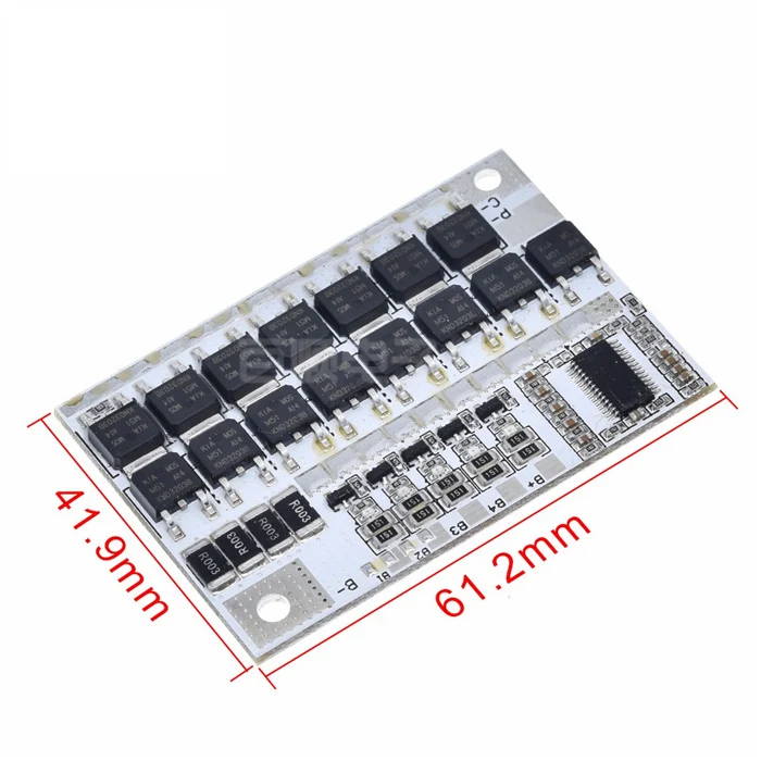 3S 4S 5S BMS 12V 21V 100A Защитная плата полимерная литиевая батарея железная фосфатная