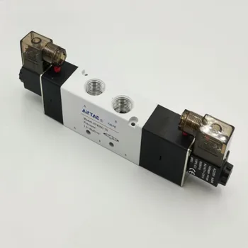 

1Pcs 4V430C-15 5Ports 3Position Dual Solenoid Pneumatic Air Valve 1/2" BSPT