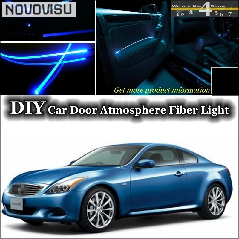 

NOVOVISU For Nissan Skyline GT R GTR R30 R31 R32 R33 R34 V35 interior Ambient Light Tuning Atmosphere Fiber Optic Band Lights