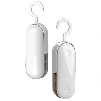 

Mini Bag Sealer, (2 Pack) Handheld Heat Vacuum Sealers, Bag Sealer Heat Seal, 2 in 1 Heat Sealer and Cutter Handheld