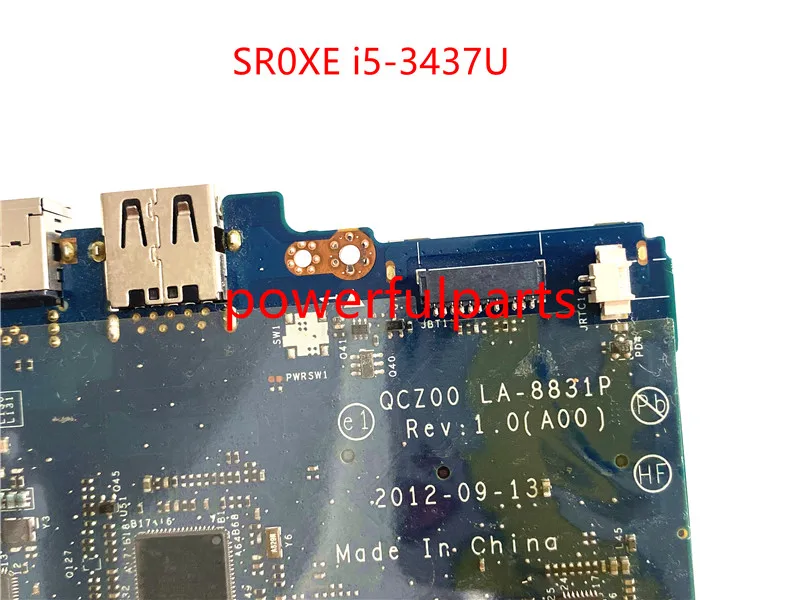 Placa-mãe para Computador Dell Latitude 6430u 100% Funcionamento 0v80fm com 1.90ghz Qcz00 - Imagem 5