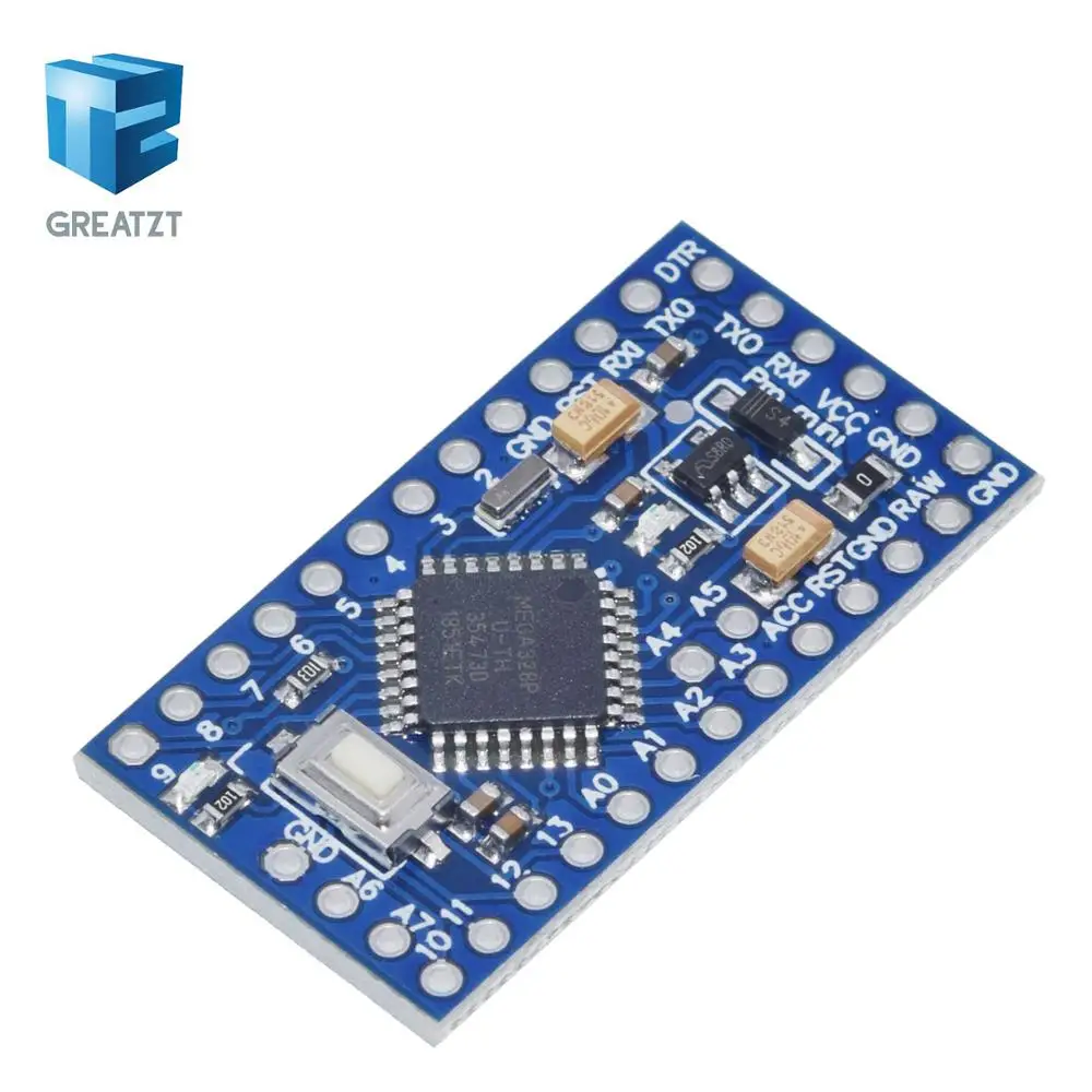 1 шт. Новая версия! 1 шт. ATMEGA328P Pro Mini 328 Mini ATMEGA328 5 В/16 мГц для Arduino - Цвет: Pro Mini 328-5V