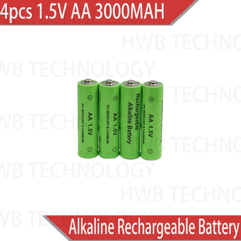 4 ピース ロット 3000mah Znmn 1 5 1 2v 単三充電式アルカリ電池セル Zn Mn 電池交換のための 1 2v ニッケル水素バッテリー 3000mah Rechargeablebattery Cell Aliexpress