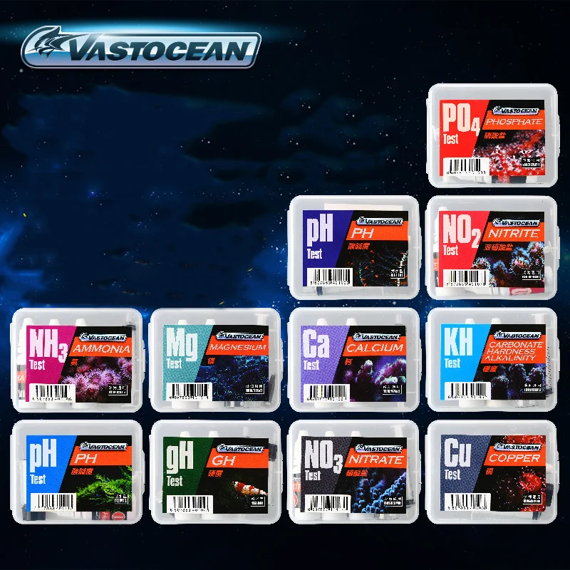 Vastocean Fish Tank Test Agent Freshwater Water Quality Detection Aquarium Supplies