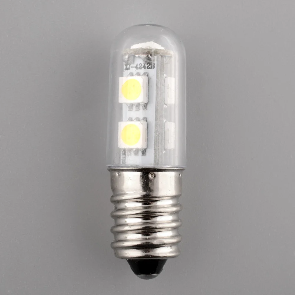 E14 220 V/1 W 7LED 5050SMD яркий белый домашний холодильник кукурузный светильник долговечная лампа