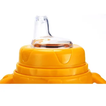 

6pcs Durable Learning Duck Mouth Spout Set Transparent Feeding Tasteless Non Toxic For Sippy Cup Baby Soft Silicone No Spill