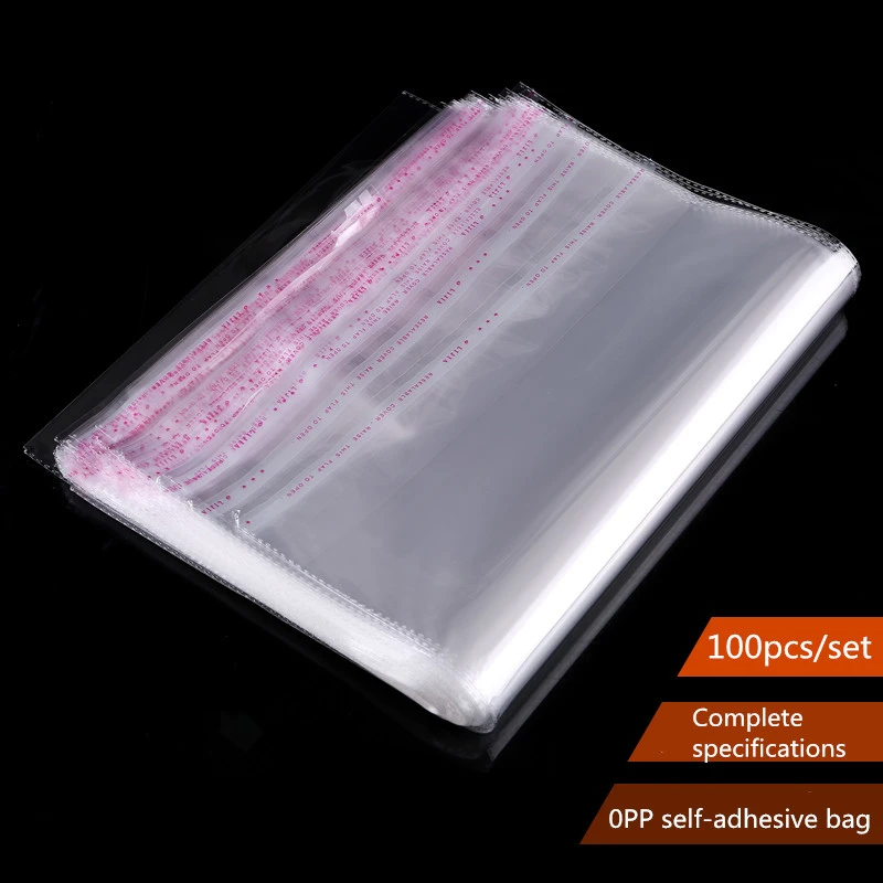 Bolsas de celofán autoadhesivas transparentes de varios tamaños, bolsas de plástico pequeñas autobloqueantes para dulces, bolsas y de regalo| - AliExpress