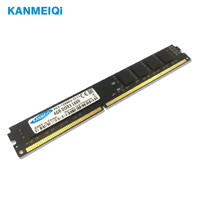 KANMEIQi ram ddr3 4gb 1333MHZ 1600MHZ и 2GB настольная память 240pin 1,5 V DIMM