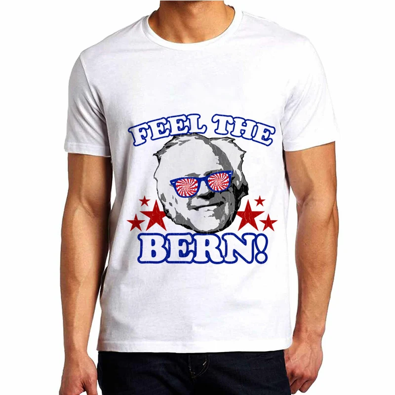 

Feel Bern T Shrit Tops Tees O-Neck The Fashion Casual Cartoon Man T Shirts Short Sleeve T Shirt