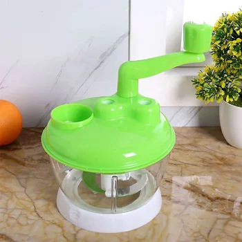 

1PC Round Spiral Vegetable Slicer Manual Multifunctional Vegetable Cutter Mini Portable Blender Food Chopper Kitchen Tools
