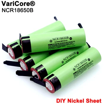 

2020 new original NCR18650B 3.7V 3400mah 18650 lithium ion rechargeable battery welding nickel sheet battery