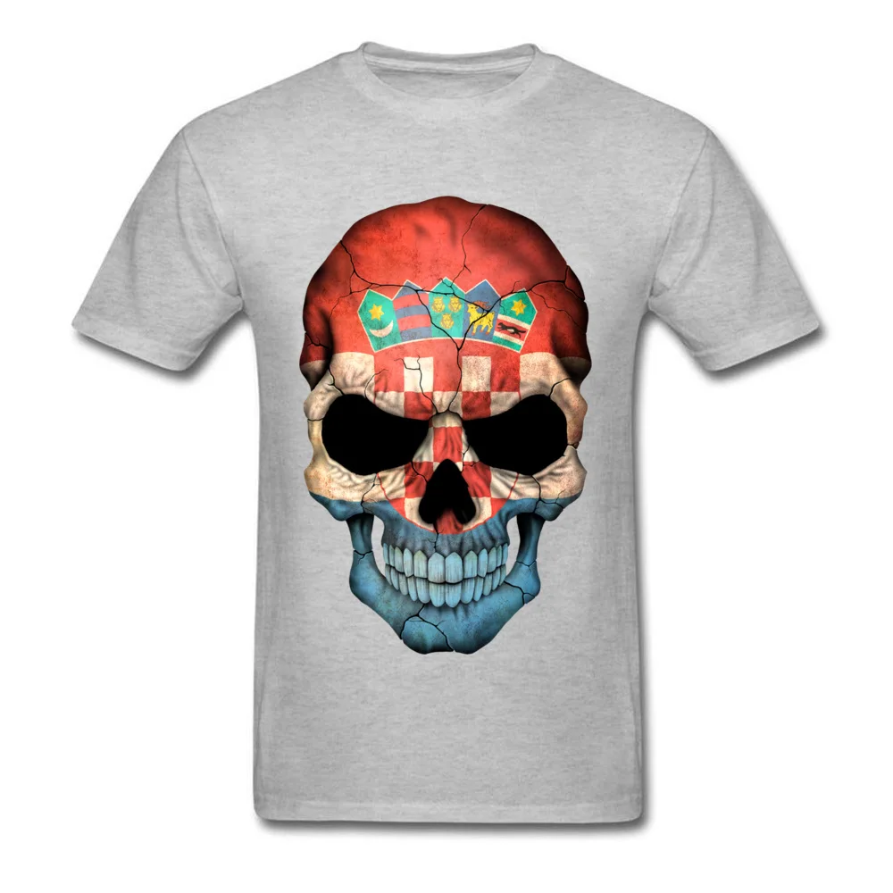 Croatian Flag Skull_grey
