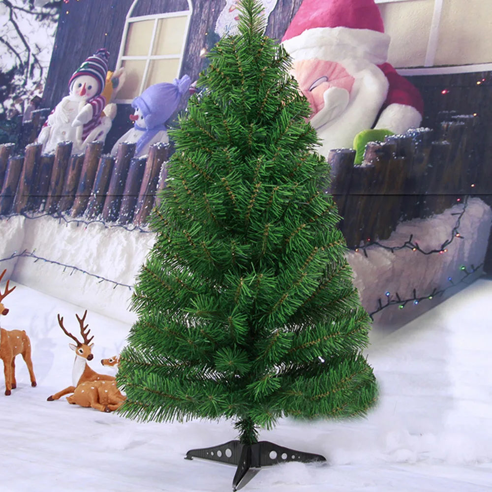 Рождественская елка искусственные елки с орнаментом 30/45/60 см Новогоднее украшение Семья рождественские украшения