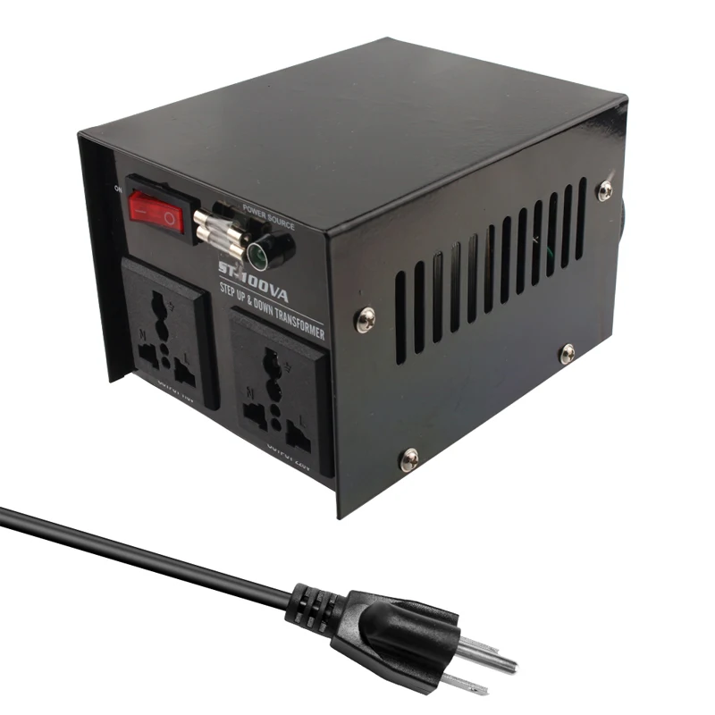 Модель ST 100 100W 220V 110V/110V Step Up & Down трансформатор для домашнего использования|transformer