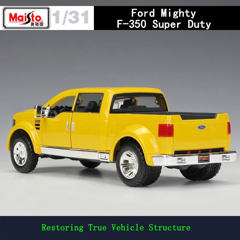 Maisto 1:24 Ford Mighty F-350 Super Duty моделирование сплав модель автомобиля ремесла украшение Коллекция игрушек инструменты подарок