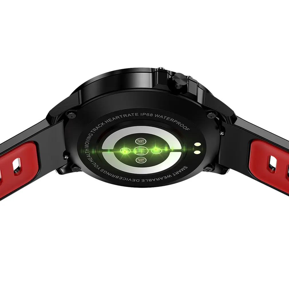 L8 1.2 inch 52832 Metal IP68 Waterproof Full Touch Smart Watch 320mAh 7 Days Battery Life Smartwatch
