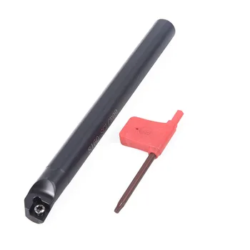 

1pc S16Q-SCLCR09 Holder+1pc T15 Wrench+10*CCMT09T3 Insert Boring Bar Turning Tool Lathe Holder High Quality