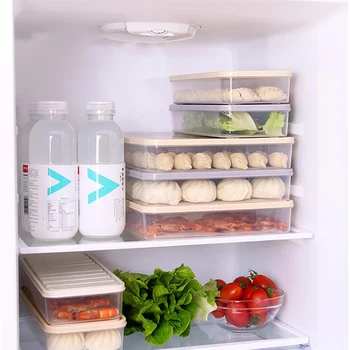 

Kitchen Accessories Supplies Food Packaging Storage Organizer Sealing Containers Fridge Organizer And Storage Box Kitchen Tools