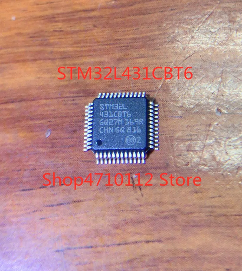 

10PCS/LOT NEW STM32L431CBT6 STM32L431 LQFP48