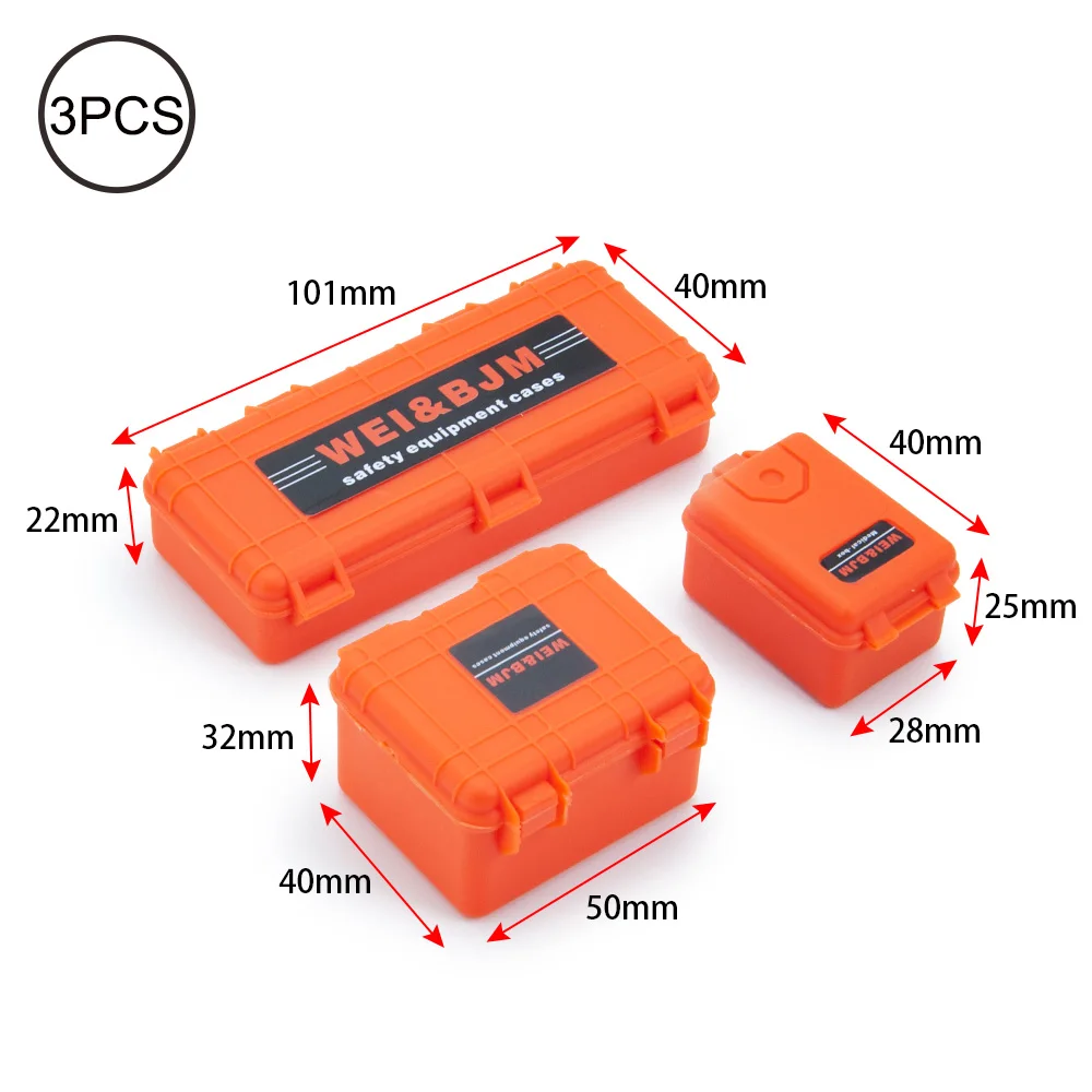 Miniature RC Car Simulated Decoration Tool Accessories