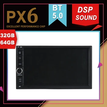 

PX6 Excellent Performance Android 9.0 Car Multimedia GPS For 7inch Universa DSP Sound Navigation Tape Recorder Car Radio Player
