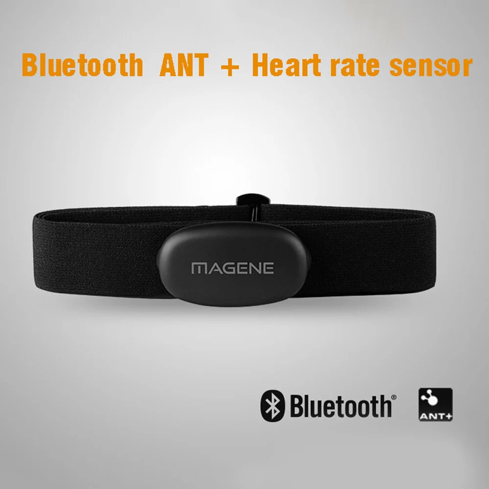 Велосипедный компьютер монитор сердечного ритма нагрудный ремень Bluetooth 4,0 ANT+ датчик