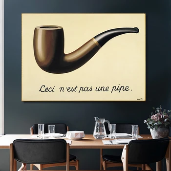 The Treachery of Images This Is Not a Pipe by René Magritte 2