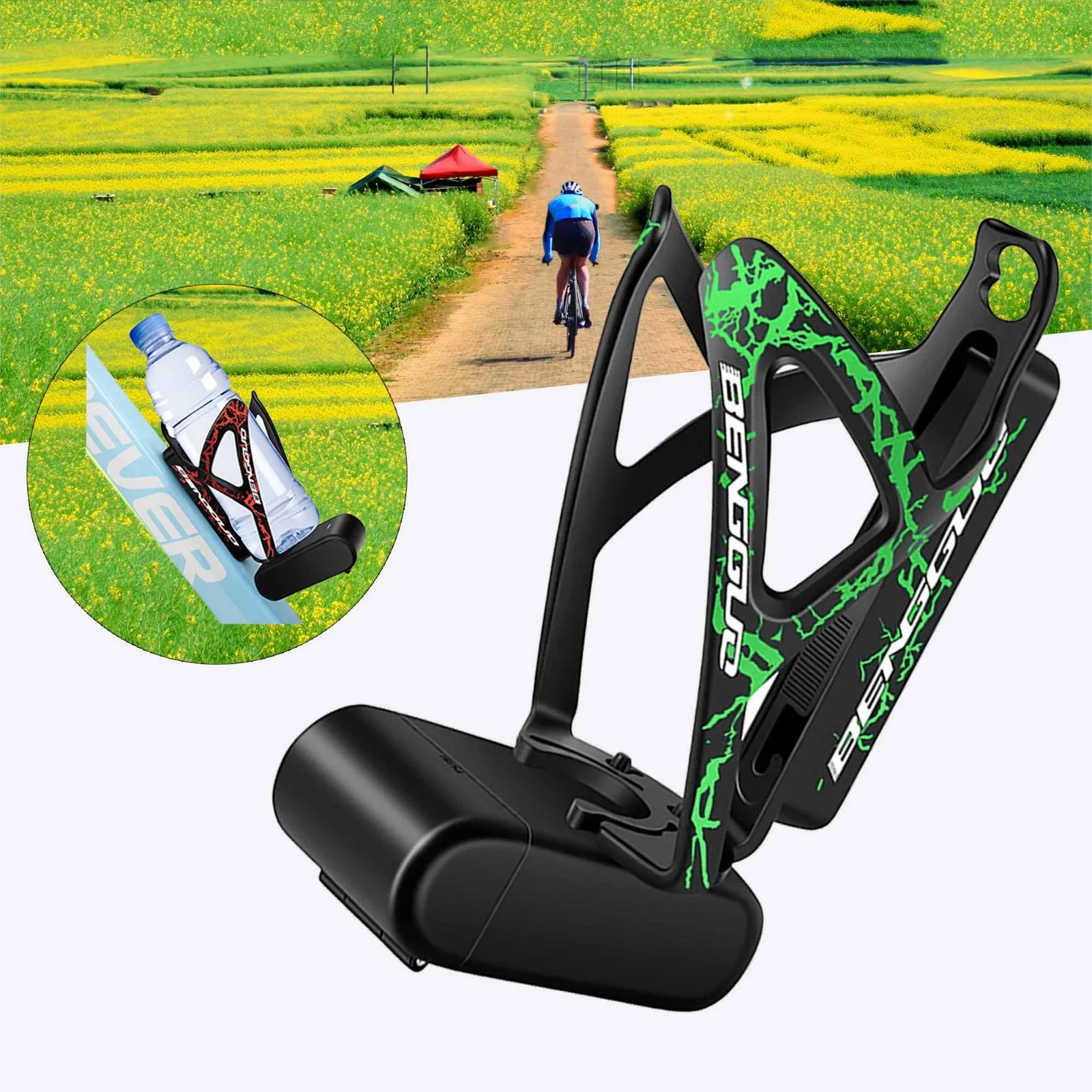 Bike Bottle Holder Bicycle Bike Water Bottle Cage Drink Cup Holder Rack Mountain Bike Cycling Parts Hot Sale I400930