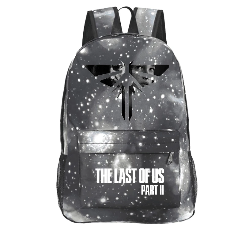 

2020 The Last of Us II Backpack Kids School Bags for Boys Girls Hot Game Pattern Bagpack Men Laptop Backpacks Mochila Canvas Bag