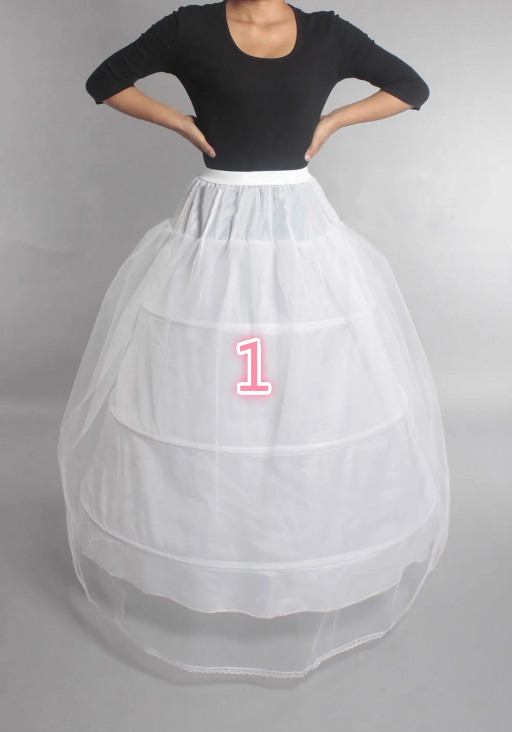 Prom Dress Bridal Slip Hoop Skirt Wedding Petticoat Underskirt Crinoline
