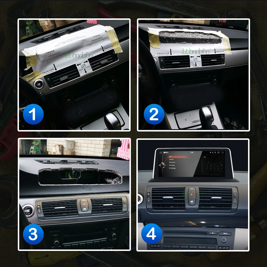 Perfect Android 9.0/7.1 4G 64G IPS Screen Auto Radio for BMW 1 Series 120i E87 E81 E82 CCC CIC NBT System GPS Navigation no DVD Player 5